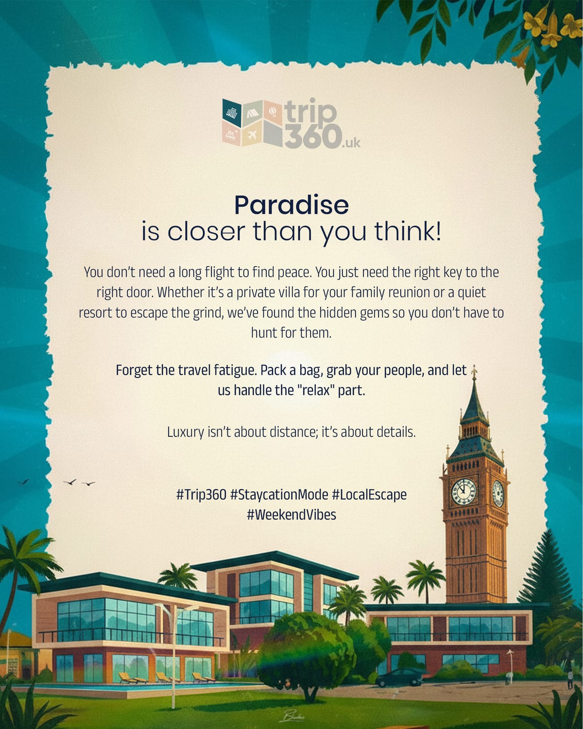 Curated Stays - Paradise is closer than you think.