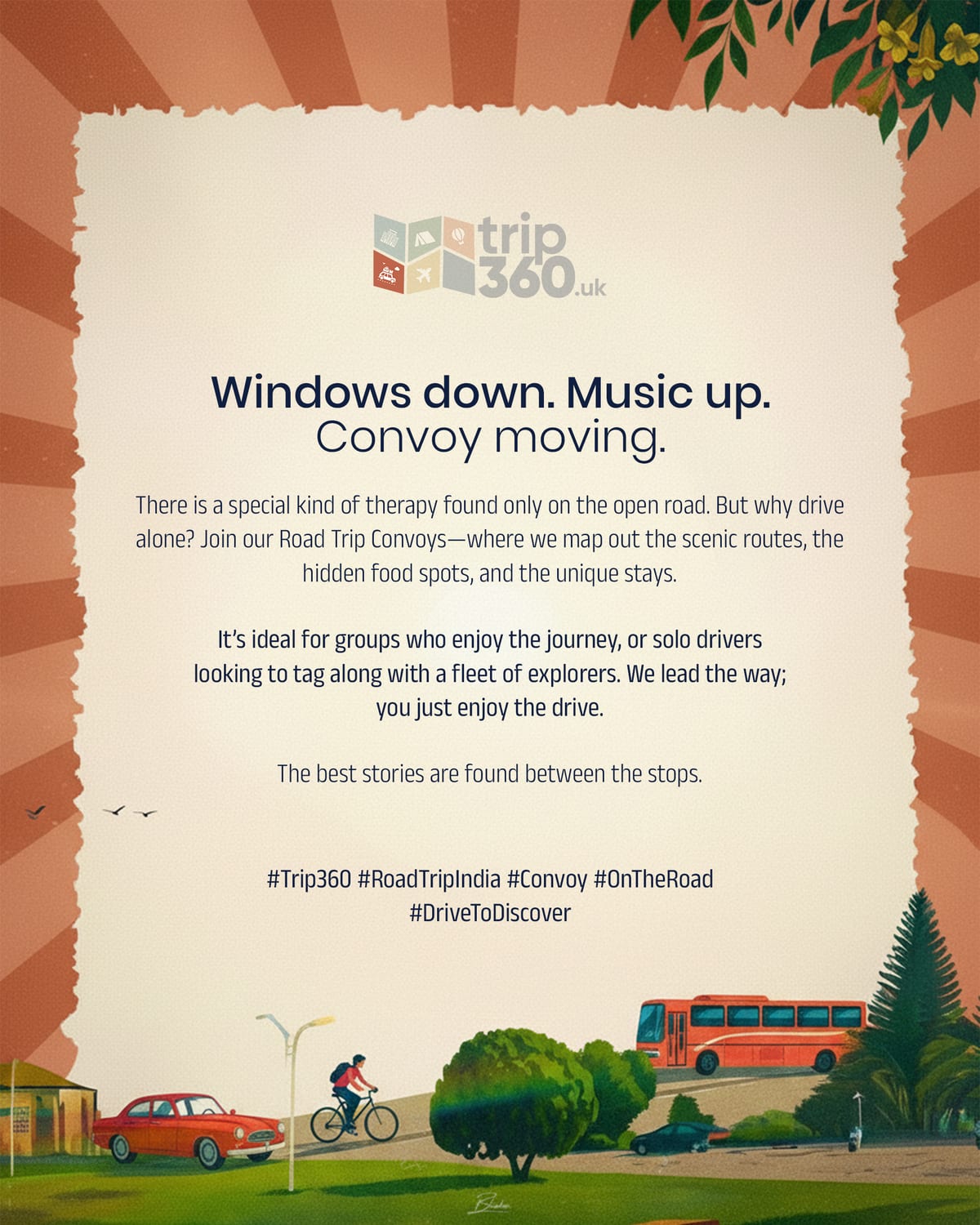 Road Trip Convoys - Windows down. Music up. Convoy moving.